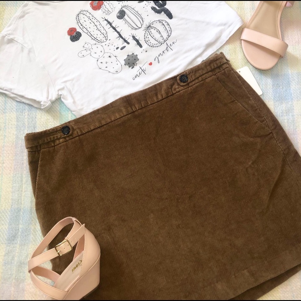 Banana Republic Corduroy Skirt